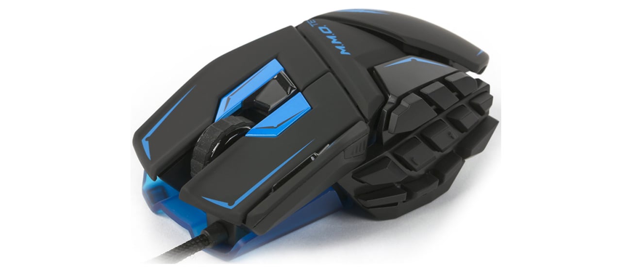 MADMAX Mad Catz M.M.O.T.E. MATT BLACK 8200 DPI - Myszki przewodowe